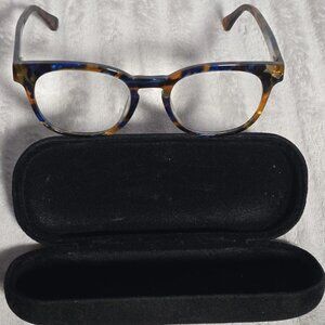 SEE Eyeglasses Frame 0569 Core Collection Tortoise Blue 50-20 145 Unisex